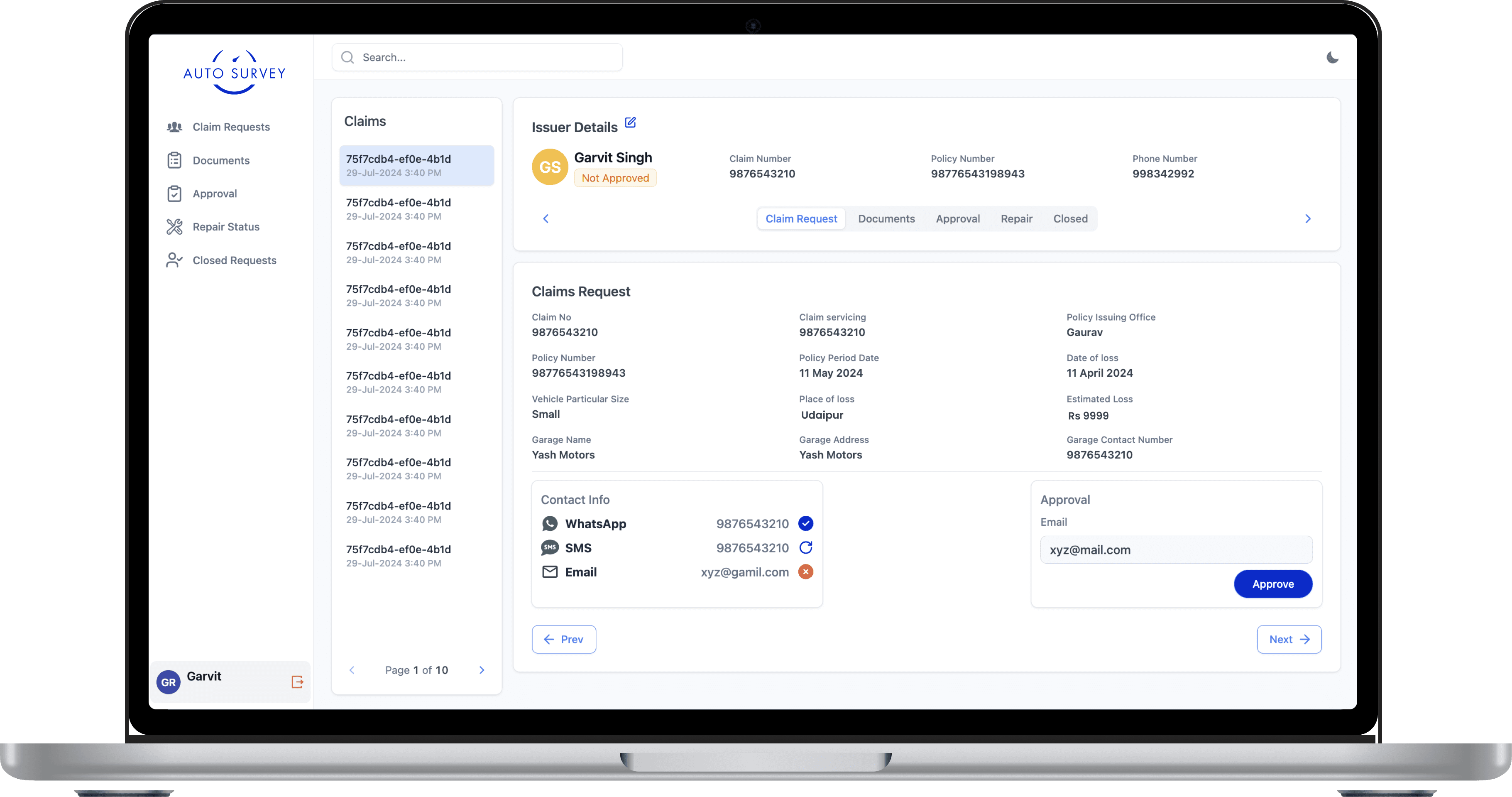 GeniusINSPECT for Claims